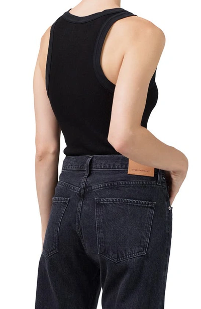Citizens Of Humanity Black Isabel Tank Top In Black