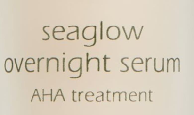 Shop Osea Seaglow Overnight Serum, 1.2 oz