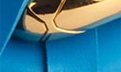 Shop Jw Anderson Chain Link Slide Sandal In Blue