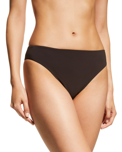 Shop Anemos The Midi High-cut Bikini Bottom In Celadon