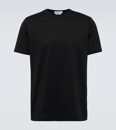Shop Gabriela Hearst Bandeira Cotton T-shirt In Black