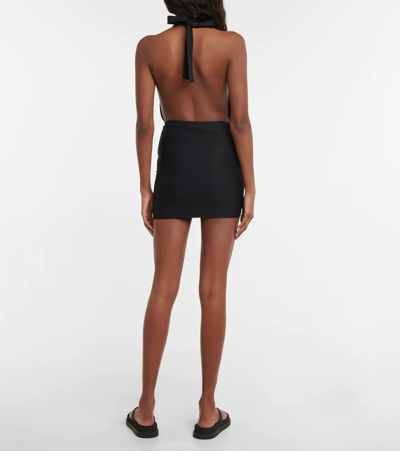 Shop Alexandra Miro Maje Miniskirt In Black