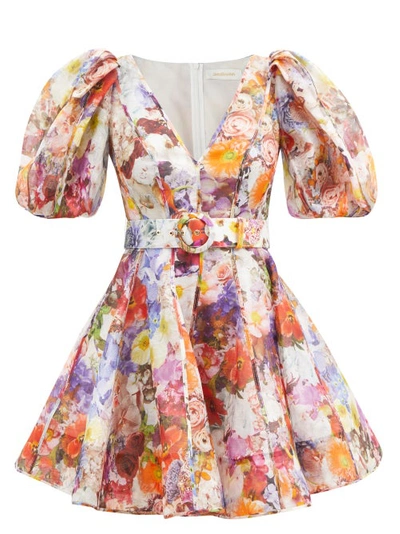 Zimmermann Prima Belted Mini Dress