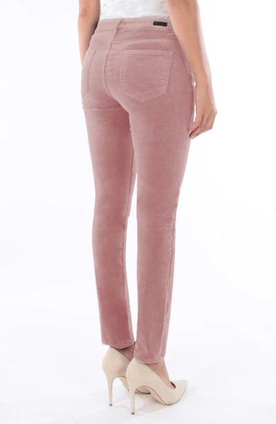 Shop Kut From The Kloth Diana Stretch Corduroy Skinny Pants In Rose