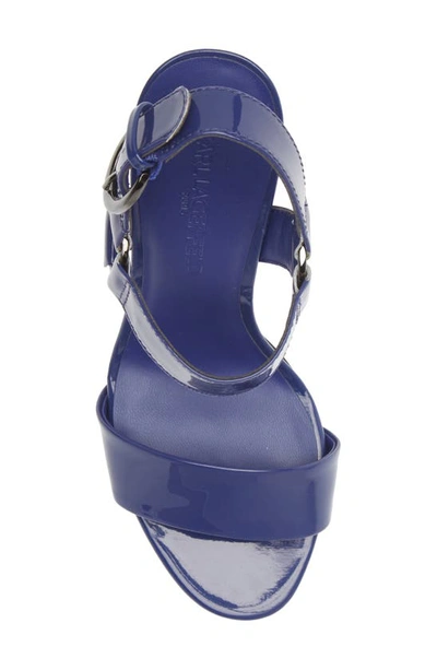 Shop Karl Lagerfeld Cieone Sandal In Azure