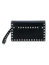 VALENTINO GARAVANI Rockstud Small Clutch,KW2B0960NBD