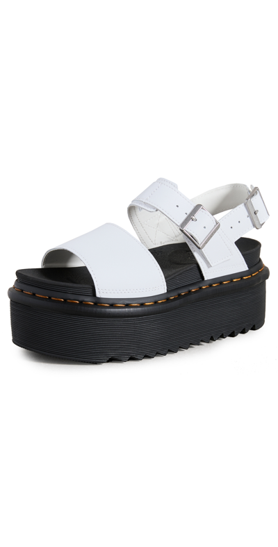 Shop Dr. Martens' Voss Quad Sandals In White