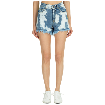 Shop Barrow Women's Shorts Jeans Denim Summer In Blue