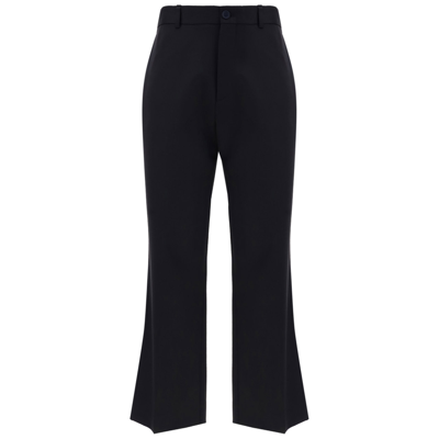 Shop Balenciaga Men's Trousers Pants In Black