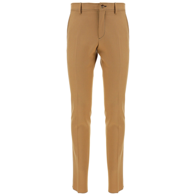 Shop Burberry Men's Trousers Pants In Brown