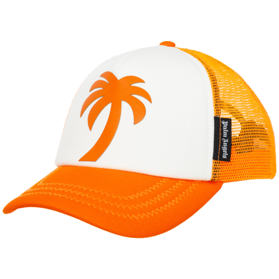 Logo-print Trucker Hat In Orange