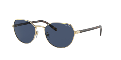 Shop Vogue Eyewear Woman Sunglasses Vo4242s In Dark Blue