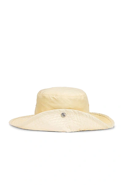 Shop Jil Sander Fisherman Hat In Cream