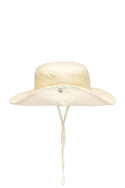 Shop Jil Sander Fisherman Hat In Cream