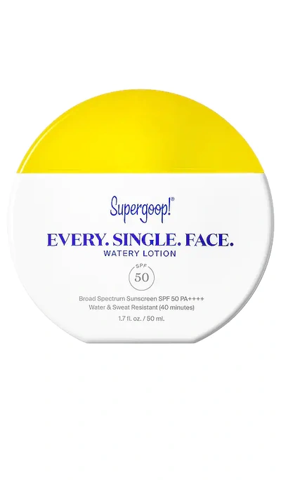 Shop Supergoop Every. Single. Face. Watery Lotion Spf 50 In Beauty: Na
