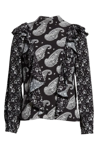 Shop Ted Baker Tiasey Paisley Blouse In Black