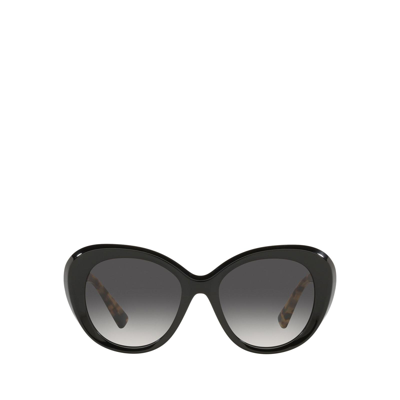 Shop Valentino Va4113 Black Female Sunglasses