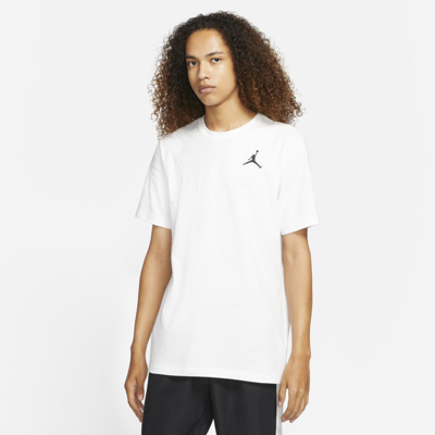 Shop Jordan Men's  Jumpman Short-sleeve T-shirt In White
