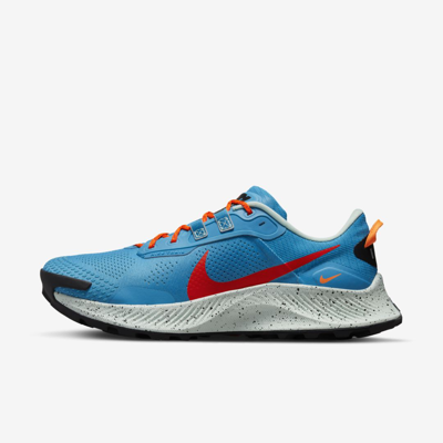 Shop Nike Men's Pegasus Trail 3 Trail Running Shoes In Blue