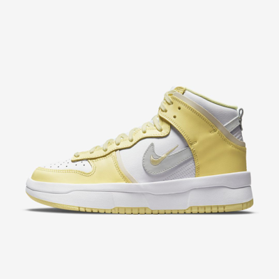 Shop Nike Women's Dunk High Up Shoes In White