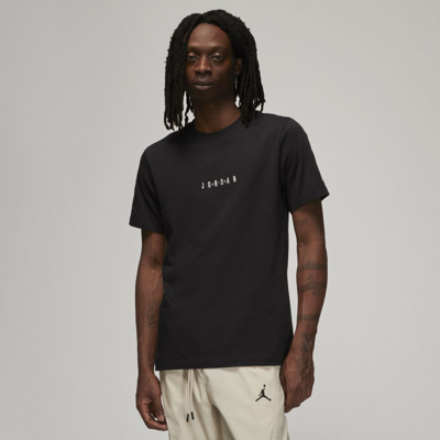 Shop Jordan Men's  Air T-shirt In Black