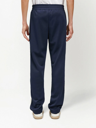 Shop Palm Angels Colourblock Track Pants In Blue