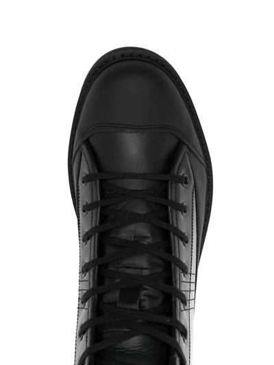 Shop Onitsuka Tiger Blucher Lace-up Boots In Black