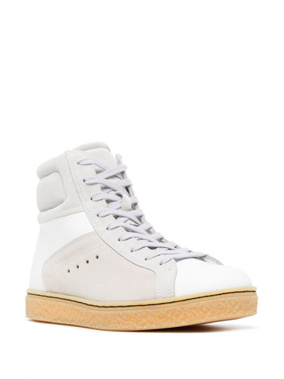 Shop Onitsuka Tiger Mitio Mt High-top Sneakers In White