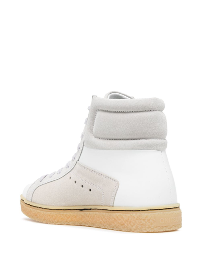 Shop Onitsuka Tiger Mitio Mt High-top Sneakers In White