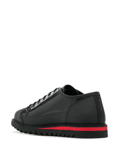 Shop Onitsuka Tiger Blucher Low-top Sneakers In Black