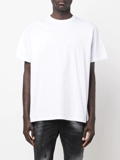 Shop Dsquared2 Rear Logo-print T-shirt In Weiss