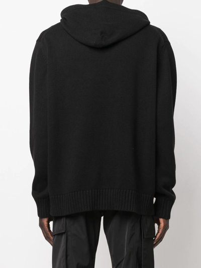 Alyx Logo-print Pullover Hoodie In Schwarz