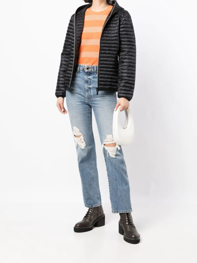 Save The Duck Black Andreina Down Jacket In Schwarz