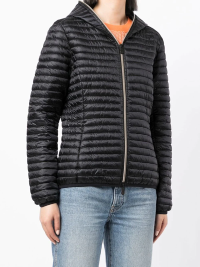 Save The Duck Black Andreina Down Jacket In Schwarz