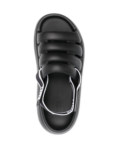 Shop Ugg Sport Yeah Slingback Slides In Black