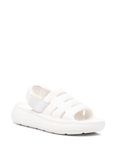 Shop Ugg Sport Yeah Slingback Sandals In White