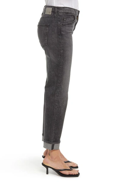 Ag Ex Boyfriend High Rise Cropped Slim Jeans In Roadway In Roadway