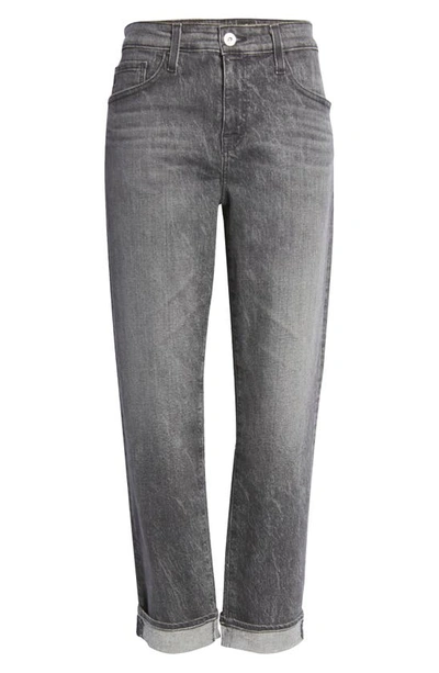 Ag Ex Boyfriend High Rise Cropped Slim Jeans In Roadway In Roadway