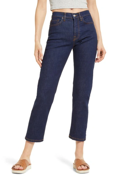 Shop Jeanerica Classic Straight Leg Jeans In Bright Blue