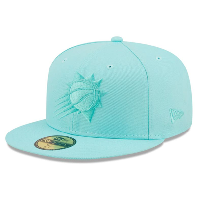 Shop New Era Turquoise Phoenix Suns Color Pack 59fifty Fitted Hat