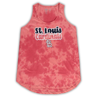 Shop Concepts Sport Red St. Louis Cardinals Plus Size Cloud Tank Top & Shorts Sleep Set