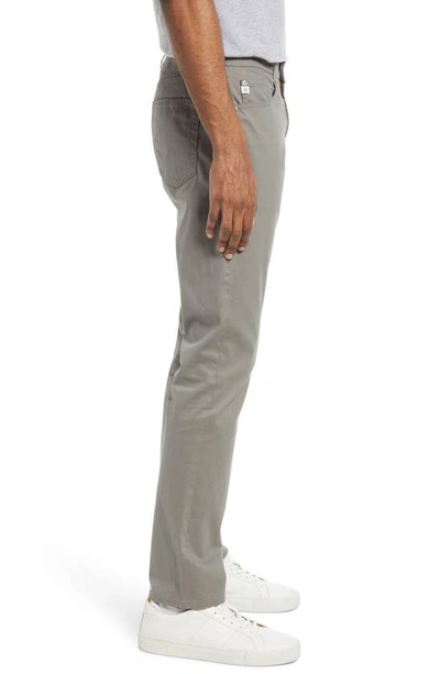 Shop Ag Everett Sud Print Slim Straight Leg Pants In Viggo Grey Multi