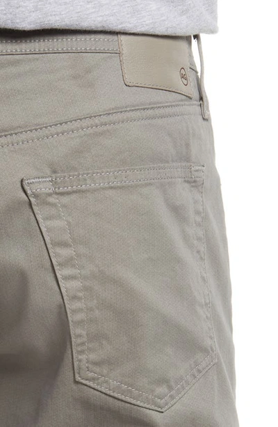 Shop Ag Everett Sud Print Slim Straight Leg Pants In Viggo Grey Multi