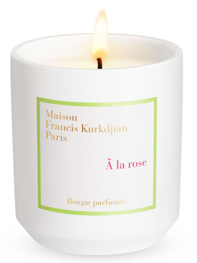 Shop Maison Francis Kurkdjian À La Rose Scented Candle