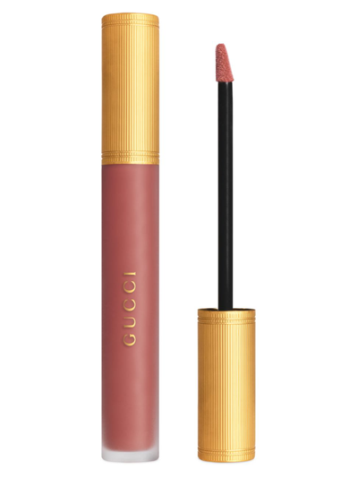 Shop Gucci Women's Rouge À Lèvres Liquid Matte Lipstick In Nude