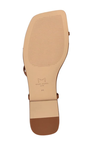 Shop Marc Fisher Ltd Mireya Ankle Strap Sandal In Medium Natural 01