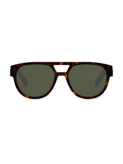 Shop Dior Men's 56mm Navigator Sunglasses In Brown