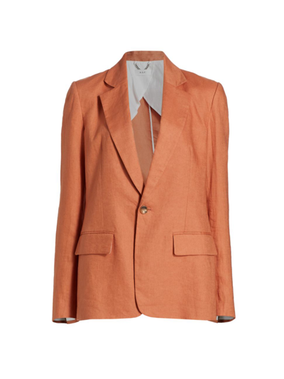 Shop A.l.c Women's Arlo Linen Jacket In Armagnac