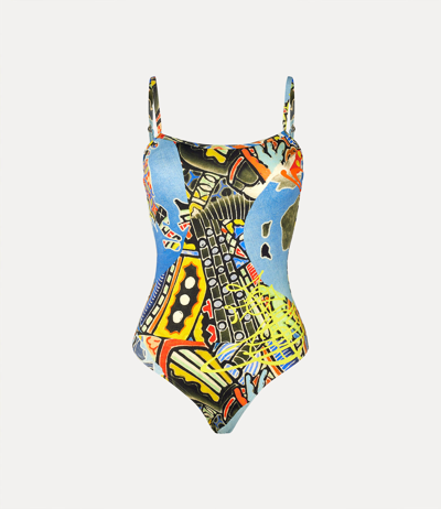 Shop Vivienne Westwood Swimsuit In Globes