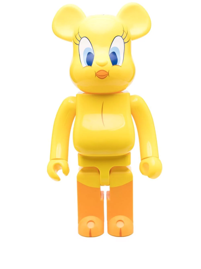 Shop Medicom Toy Be@rbrick Tweety 1000% Figure In Yellow